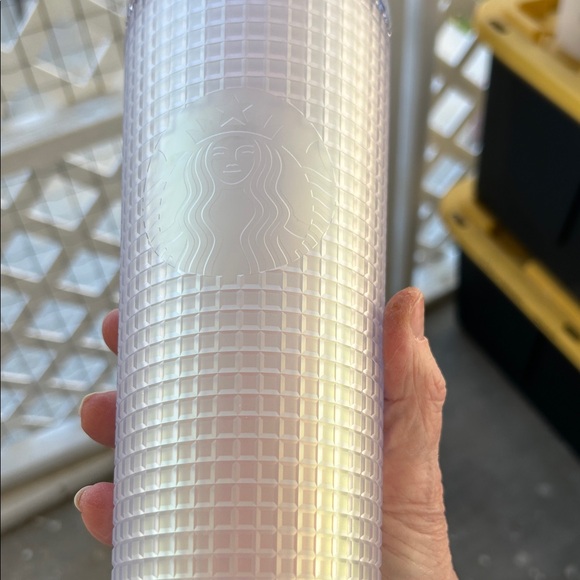 Starbucks 24 Oz Spring 2022 Iridescent Unicorn Grid Venti Tumbler NWT - Picture 6 of 15